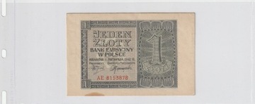 1 Złoty - 1941  - Seria AE