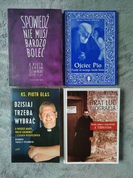 Zestaw książek religijnych religia kościół 