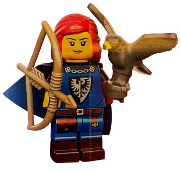 Lego minifigures seria 24 sokolniczka 71037