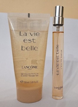 Lancome La vie est belle 10 ml + żel 50 ml