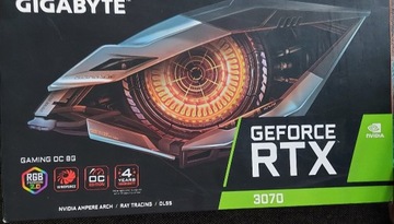 Karta graficzna Geforce RTX 3070  Gaming  OC 8G