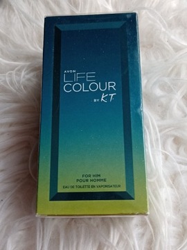 AVON LIFE COLOUR BY K.T. FOR HIM DLA NIEGO 75 ml