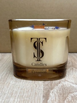 Sojowa zapachowa świeca 175 gram ,Cynamon