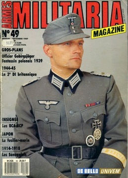 "Militaria Magazine" Paris 1989 nr 49