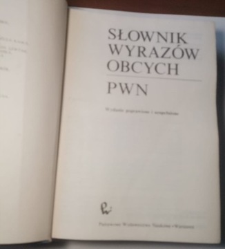 Słownik wyrazów obcych PWN