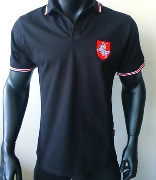 Koszulka polo Bialorus czarna