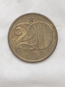 259 Czechosłowacja 20 halerzy, 1977