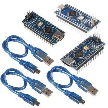 Arduino Nano v3.0 ATmega328P Mini USB, nowy! 