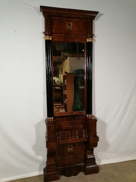 Lustro Empir Biedermeier Mahoń 1820r