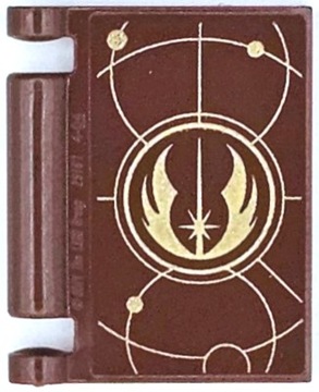 Lego 24093pb068 Książka Jedi Order Insignia