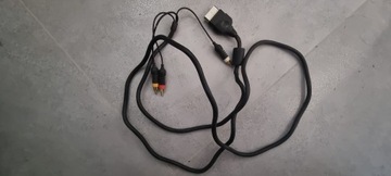 KABEL TV COMPONENT DO XBOX CLASSIC AV HD DŹWIĘK