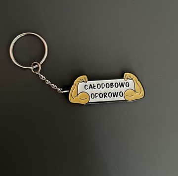 Metalowy brelok Całodobowo Oporowo