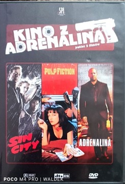 Kino z adrenaliną pakiet 3 kultowych DVD