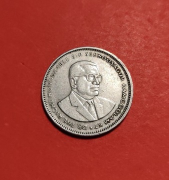 Moneta 1 rupia 1987, Mauritius