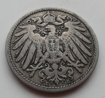 Niemcy Cesarstwo Niemieckie 10 fenigów 1896 E