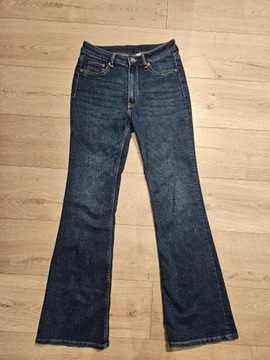 Spodnie jeansowe dzwony H&M rozm. 40