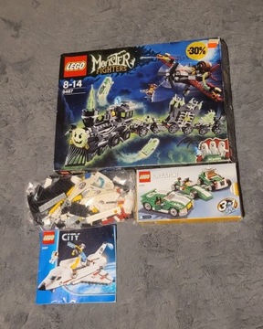 Klocki LEGO - zestaw Monster Fighters 9467, Creator 6743, City 3367