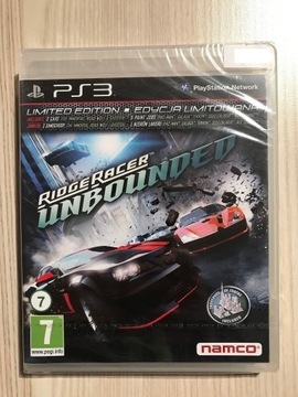 Ridge Racer Unbounded PL Okładka Nowa PS3 FOLIA