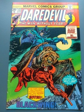 Daredevil #122 (Marvel 1975) Blackwing