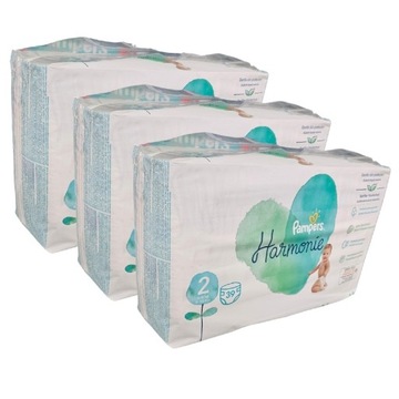 Pieluszki pampersy Pampers Harmonie 2 | 117 szt.