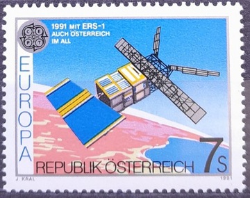 Austria 1991 Mi 2026 ** Europa CEPT