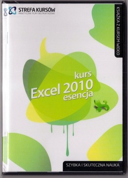 EXCEL 2010 esencja nauka kurs video książeczka CD 