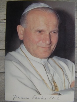 Jan Paweł II - Papież JP II - Pocztówka