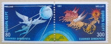 Grecja 1991 Mi W59 ** Europa CEPT 