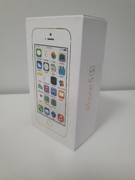 Puste pudełko po apple iphone 5S Gold Złoty 