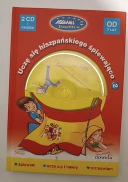 Ucze sie hiszpanskiego spiewajaco + 2 CD Od 7 lat 