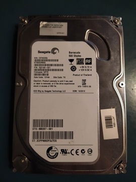 Dysk twardy HDD 500GB 3.5" Seagate ST500DM002 #3