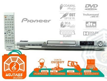 Odtwarzacz DVD PIONEER DV-2650 pilot Dolby Digital