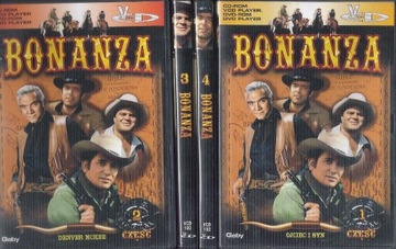 BONANZA ZESTAW 4 VCD części 1-4