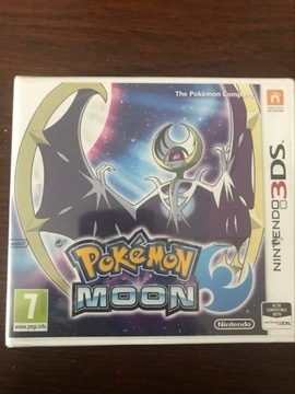 3DS Pokemon  MOON .. nowy folia 