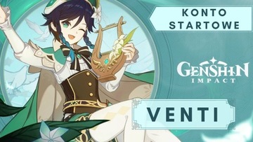 [EU] Konto Genshin Impact - Venti