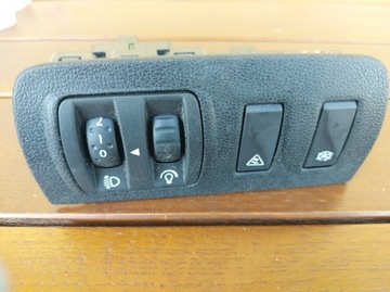 Panel świateł regulacji renault megane III 3 