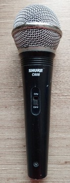 Shure c608 z włacznikiem