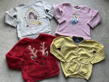 104 zestaw bluzy H&M Disney piękna i bestia sweter