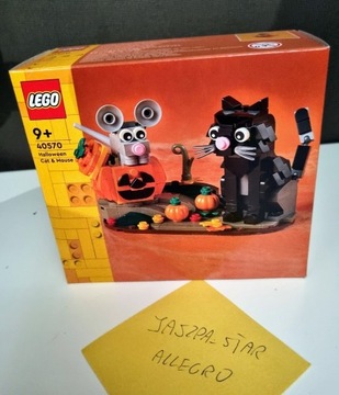 NOWE Lego 40570  Kot i mysz na Halloween  UNIKAT