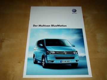 Prospekt Volkswagen Multivan BlueMotion 2011