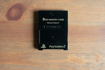 Karta pamięci Fujiwork Sony PS2 8MB - czarna