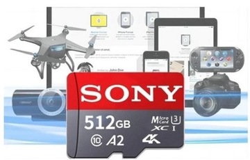 Karta pamięci SONY Ultra mikro SD 512GB 10A2U3 4K 