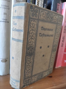 Nowy Testament z 1915 roku Ponad stuletnia książka