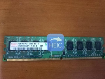 Pamięć DDR2 555 PC5300 1GB  HYNIX