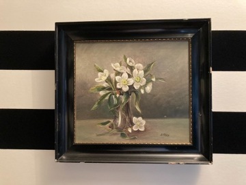Obraz olejny na płótnie -kwiaty