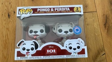 Funko POP Disney 101 Dalmatians Pongo Perdita PIAB