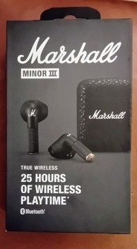 Nowe Słuchawki Bluetooth MARSHALL MINOR 3