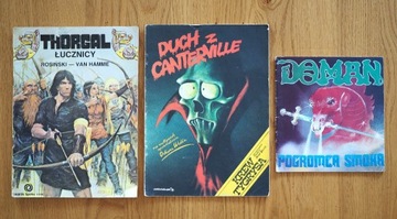 Thorgal, Duch z Canterville, Doman zestaw komiksów