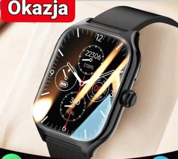 Smartwatch 2024 GLUKOZA TELEFON HIT OKAZJA+GRATIS 