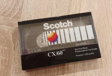 Kaseta magnetofonowa Scotch CX 60.